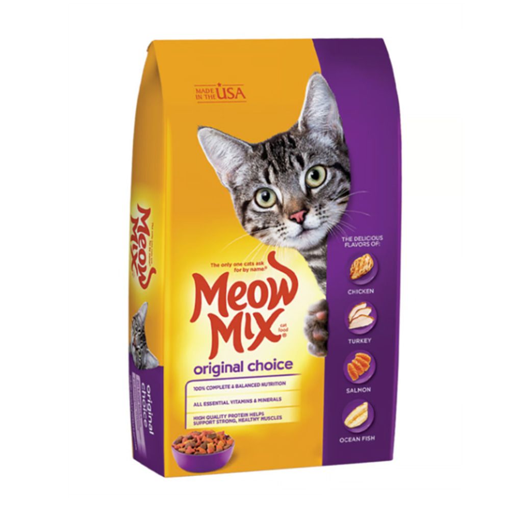 Meow Mix - Original Choice Bag Cat Food - 2.86 kg