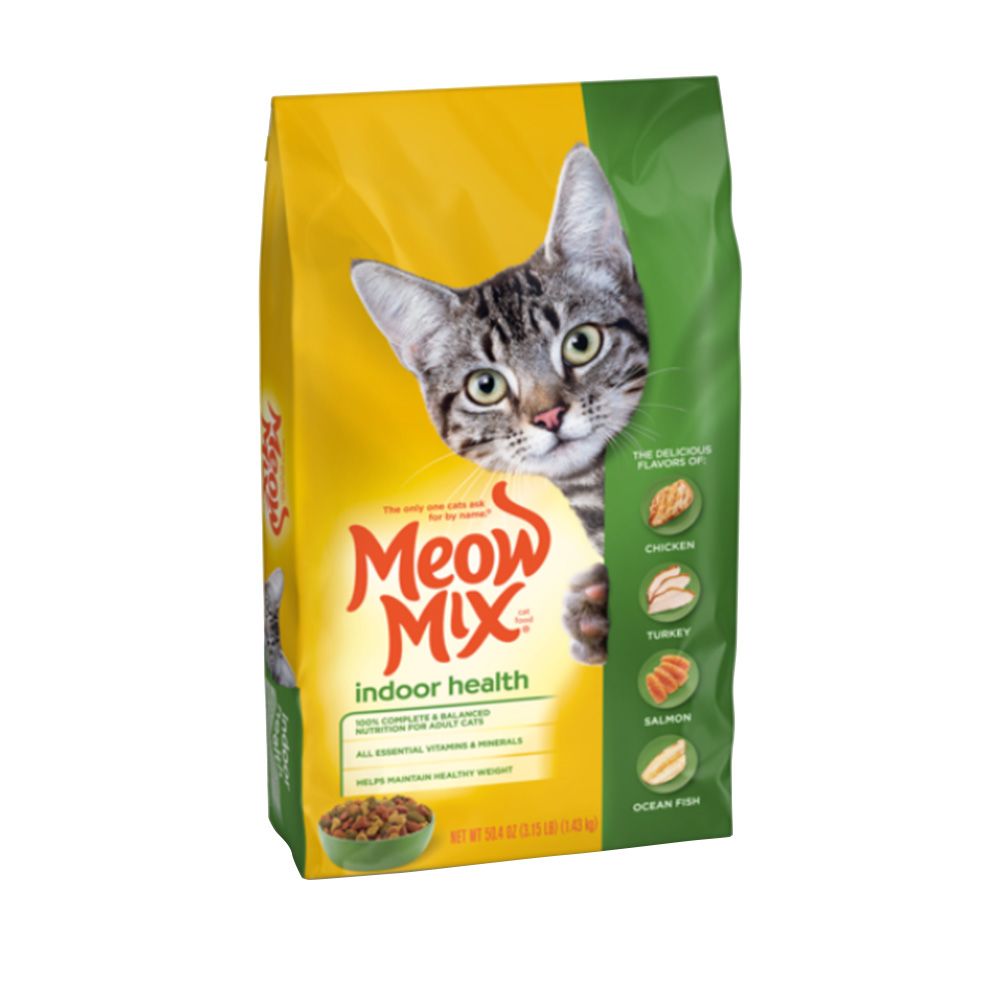 Meow Mix - Indoor Health Bag Cat Food - 1.42 kg