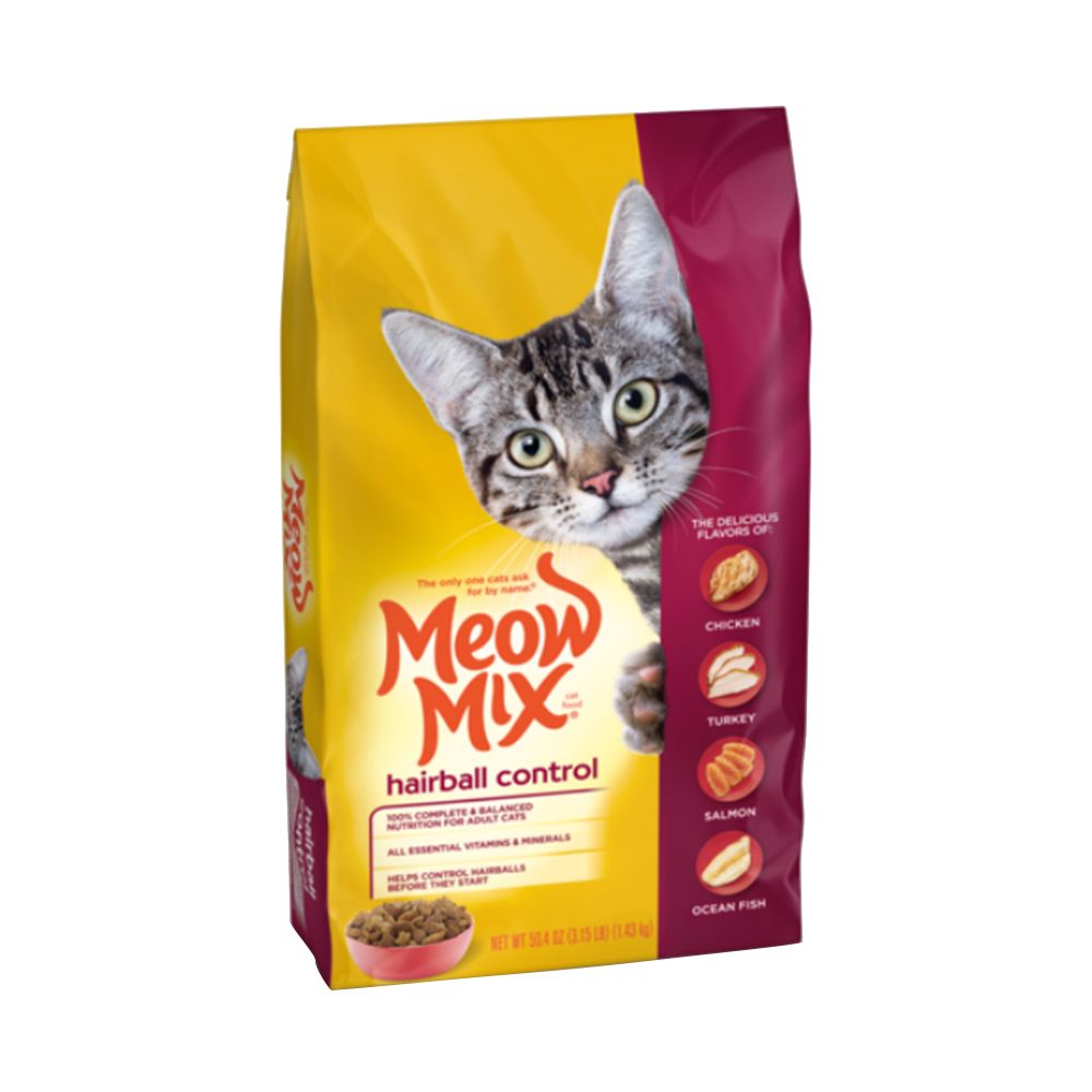 Meow Mix - Hairball Control Bag Cat Food - 1.42 kg