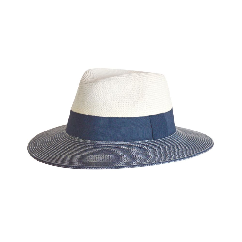 House of Ord - Naledi Hat - Ivory/Navy - 58cm