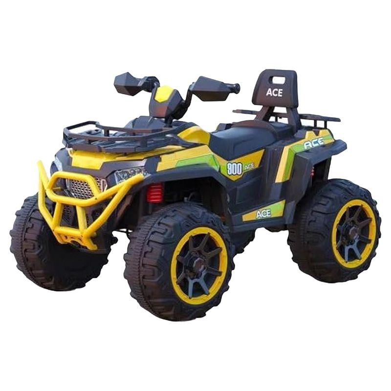 Factual Toys - Kids Ride-On Electric Quad Bike - 12V - Yellow