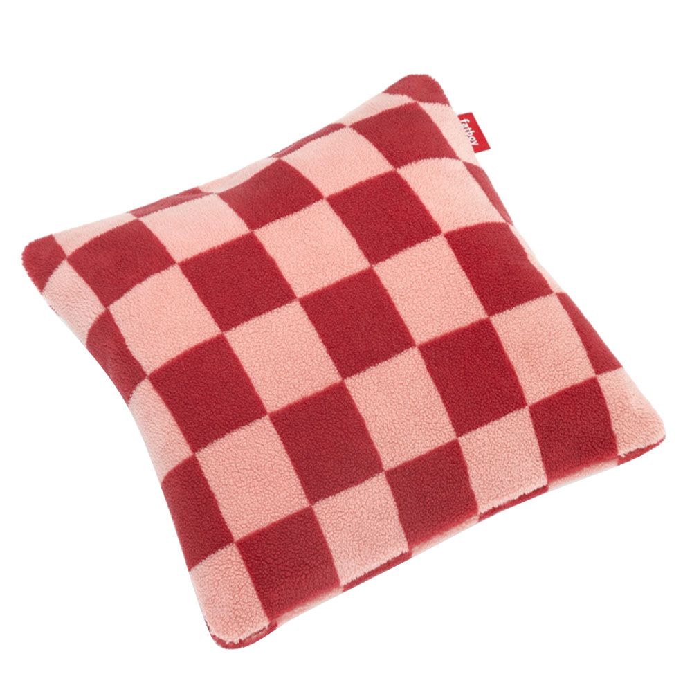 Fatboy - Teddy Chess Square Pillow - Red