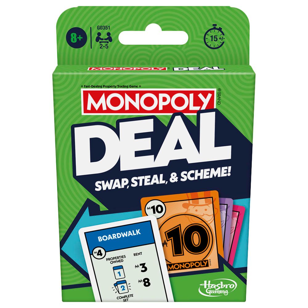 Monopoly - Quick-Playing Card Game