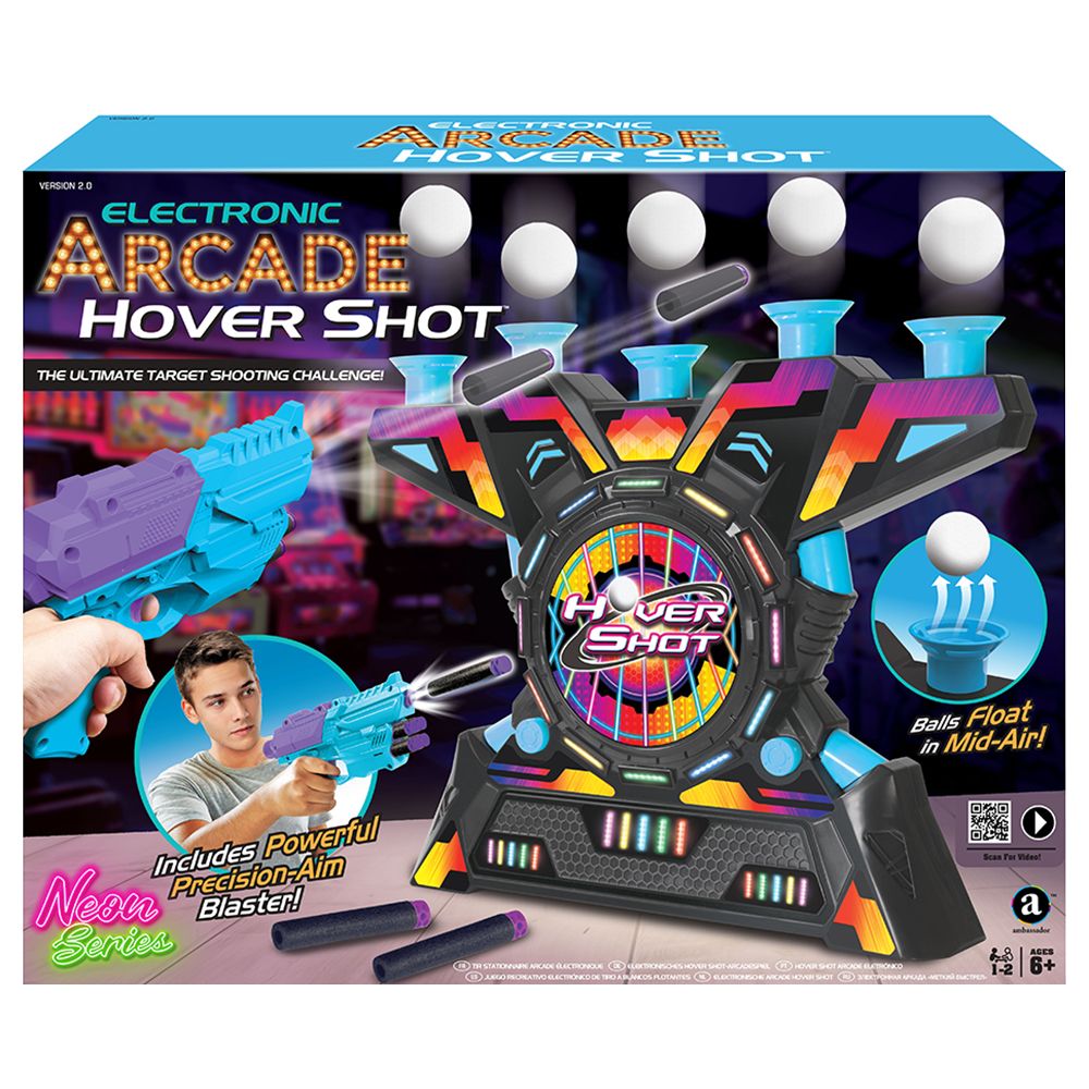 Merchant Ambassador - Neon Series Electronic Arcade Hover Shot Game