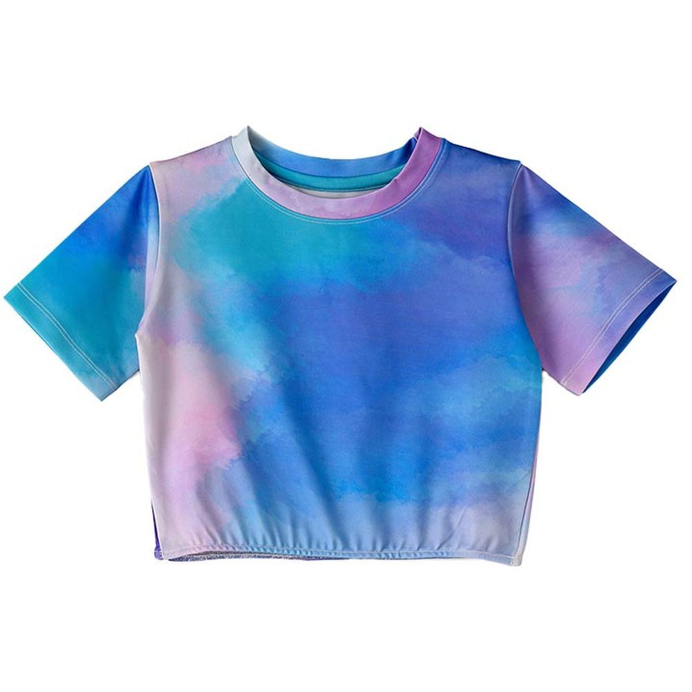 Jelliene - Girl's Knit Top - Purple/Blue