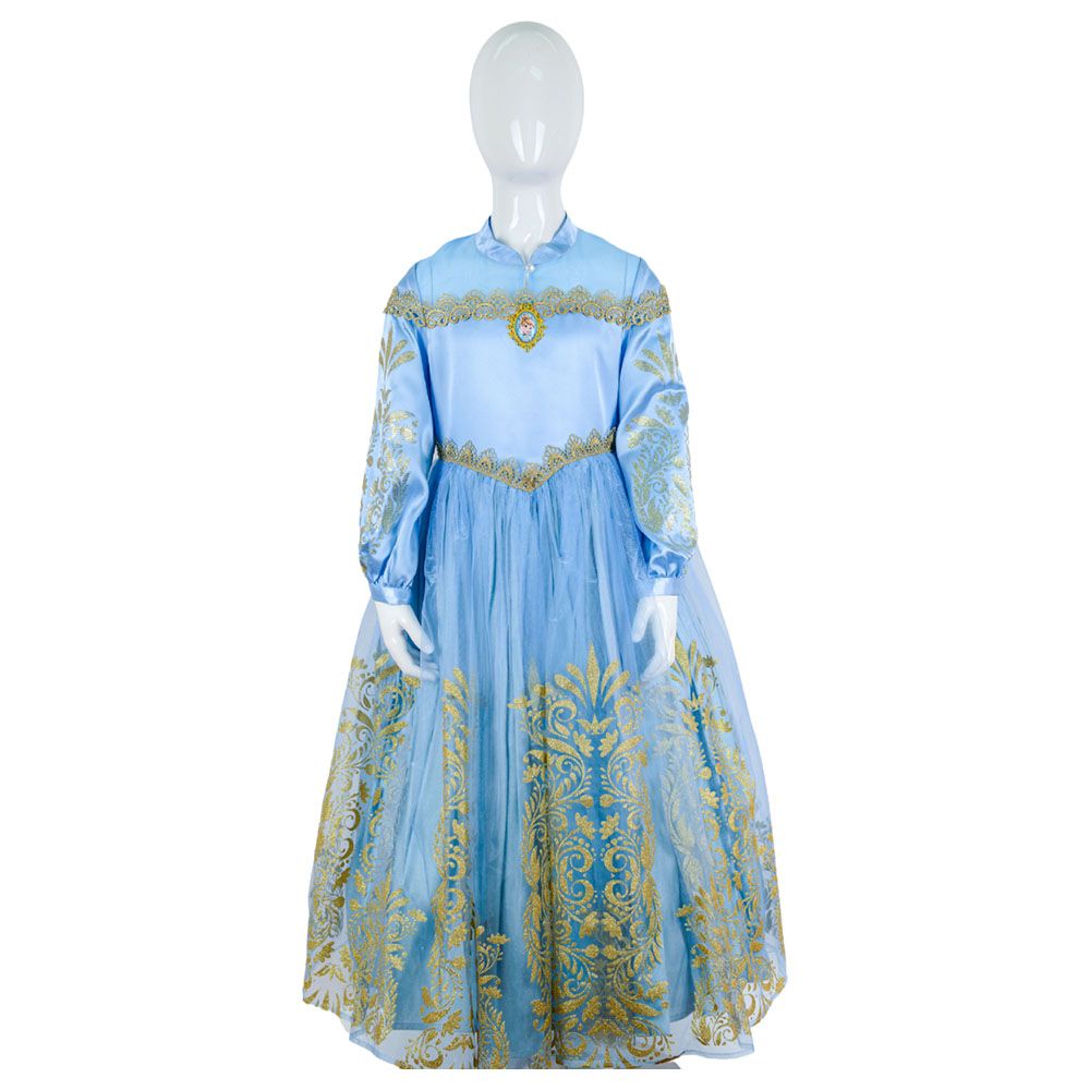 Party Centre - Disney Golden Princess Cinderella Costume With Headpiece