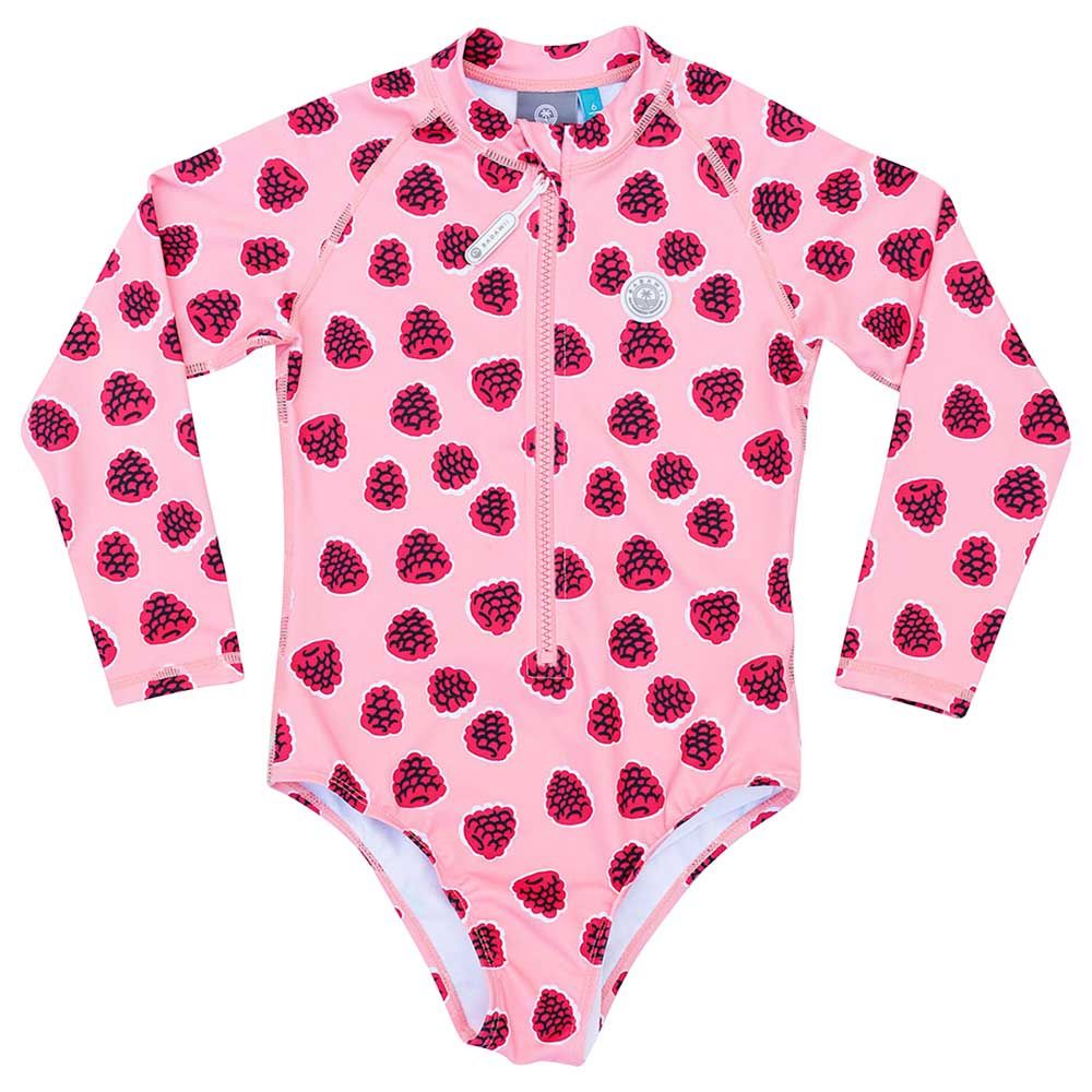 Badawii Beachwear - Girl Swimsuit Wild Berries - Deep Pink