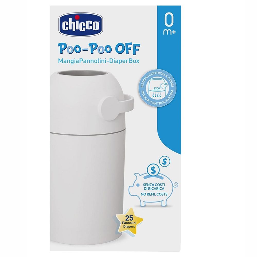 Chicco - Nappy Bin - White