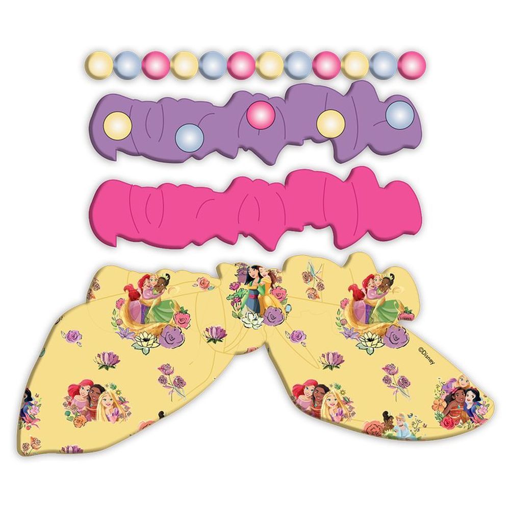 Disney - Girls Princess Hair Accessories Set - 4pcs