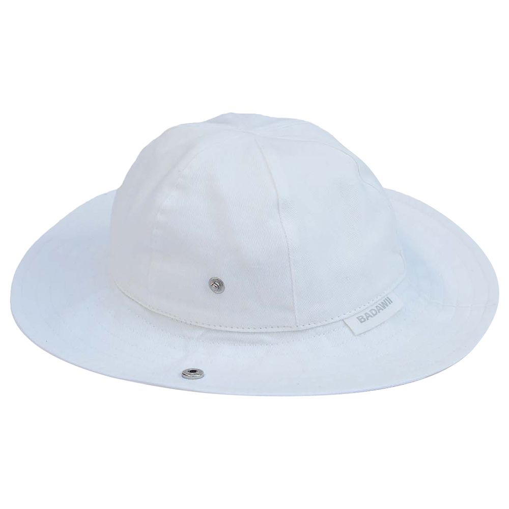 Badawii Beachwear - Kids Sun Hat - White