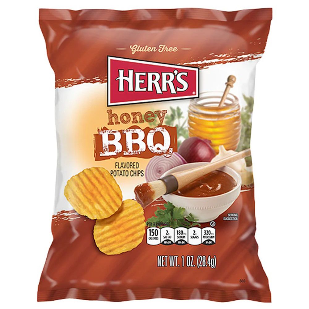 Herr's - Honey Bbq Chips - 28g