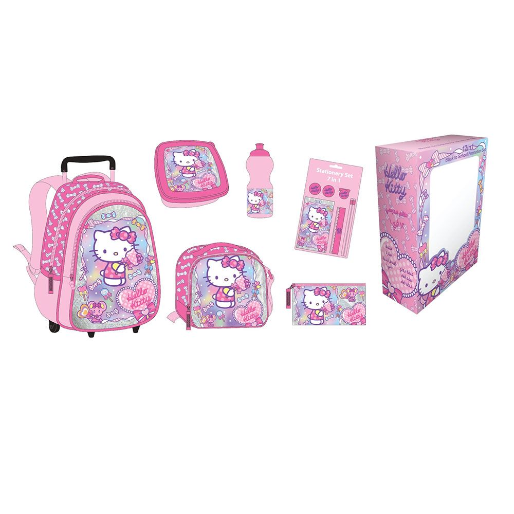 Hello Kitty - 12-in-1 Trolley Set - 16-inches