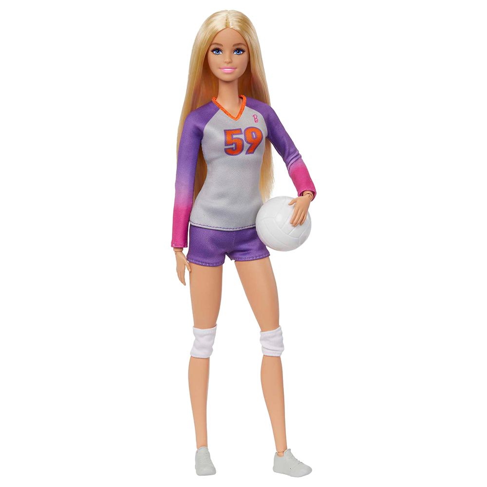 Mattel Games - Barbie Articulated Sports Doll - Volleyball