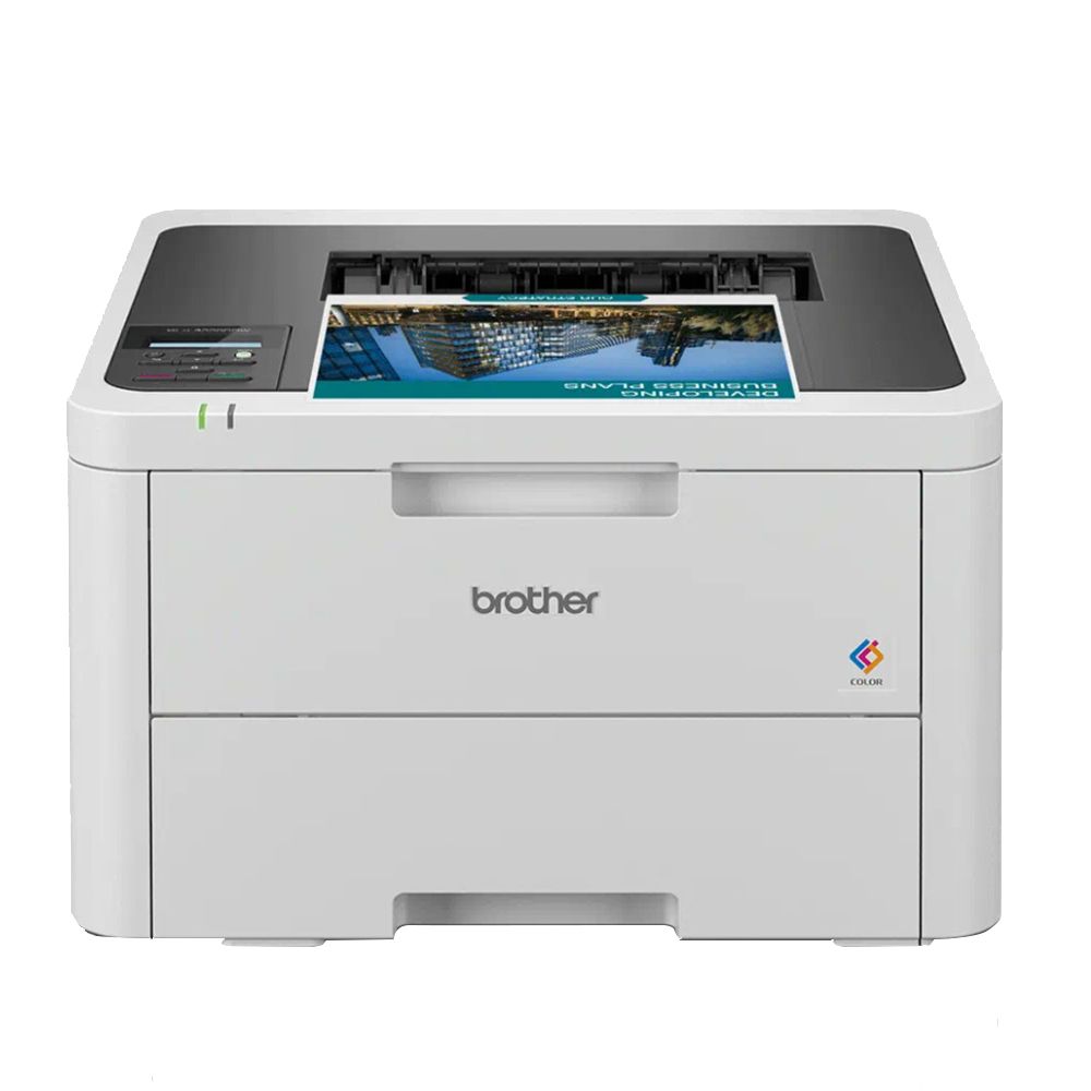 Brother - Colour LED A4 Printer With Wi-Fi And USB - White