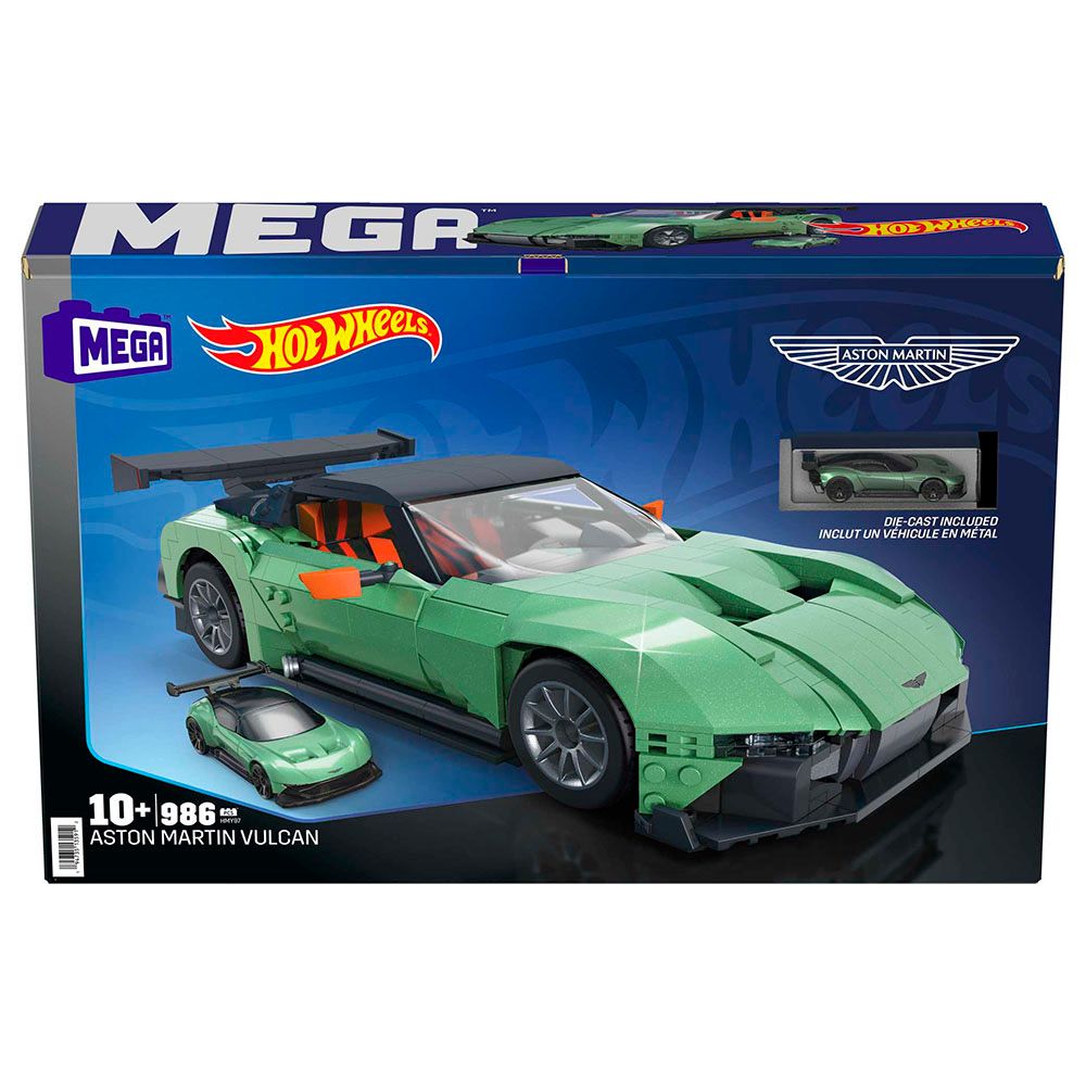 Mattel Games - Mega Hot Wheels Collector Aston Martin Vulcan - 986pcs