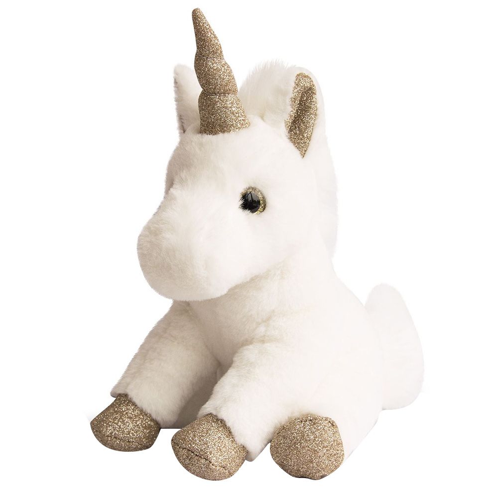 Histoire d'Ours - Unicorn Stuffed Toy - White - 25 cm