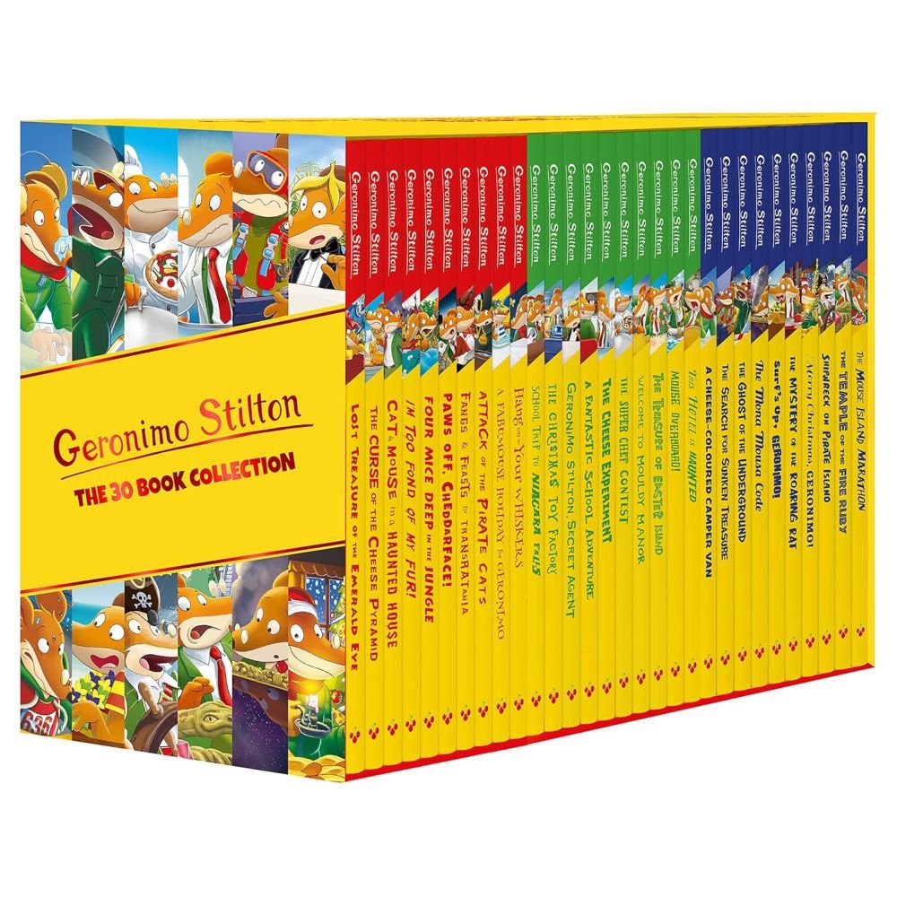 Geronimo Stilton: Series 1, 2 & 3 Book Set - Pack of 30