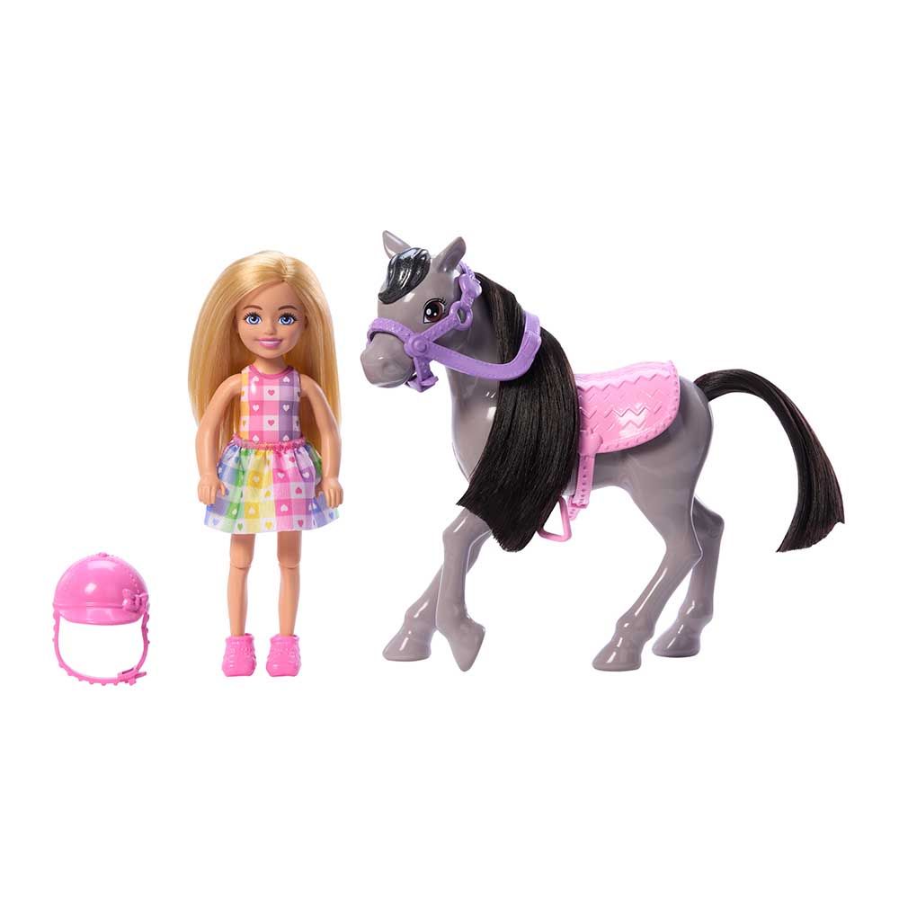 Barbie - Club Chelsea And Pony Doll - Blonde