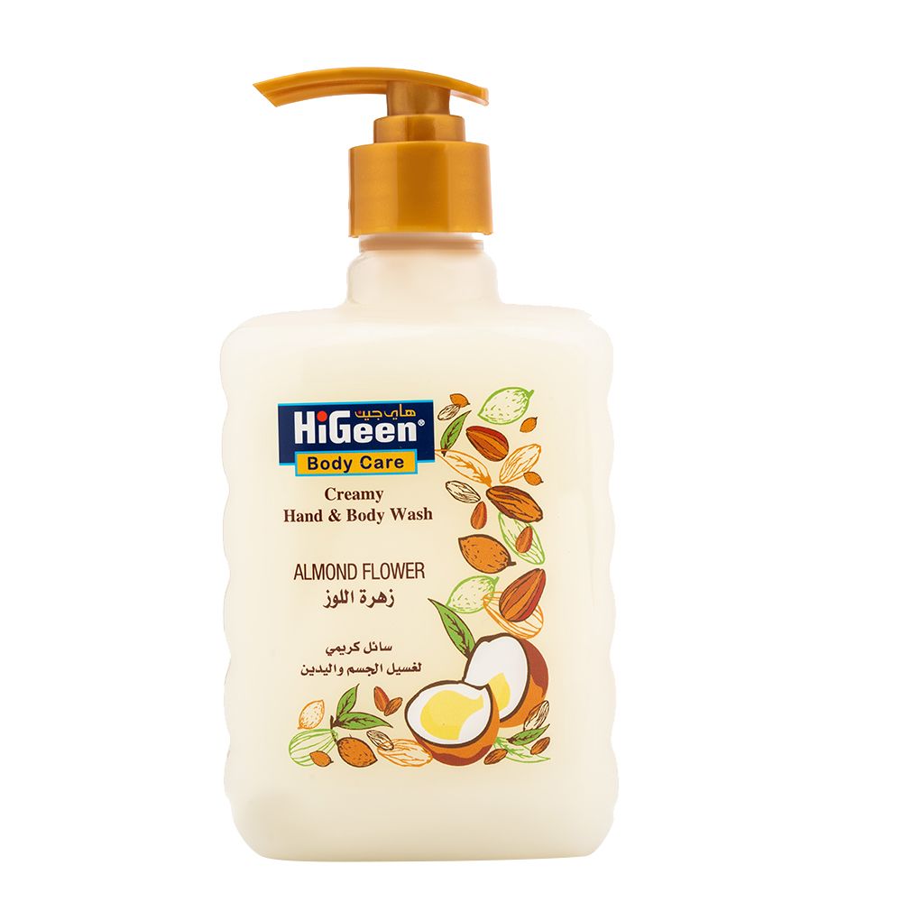 HiGeen - Creamy Hand And Body Wash - Almond Flower - 500 ml