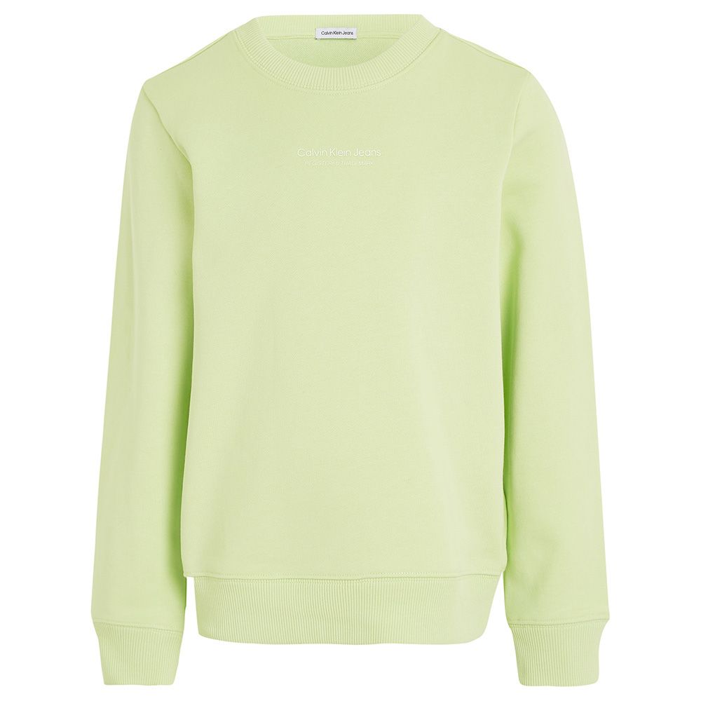 Calvin Klein - Colour Flow Graphic Sweatshirt - Green