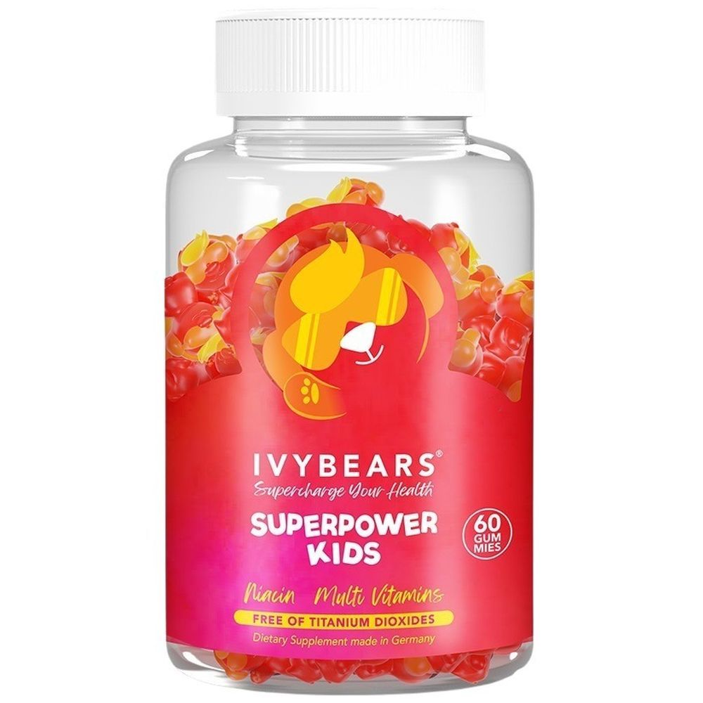 IvyBears - Superpower Kids Multi-Vitamin Gummy Bears - 60 Pcs