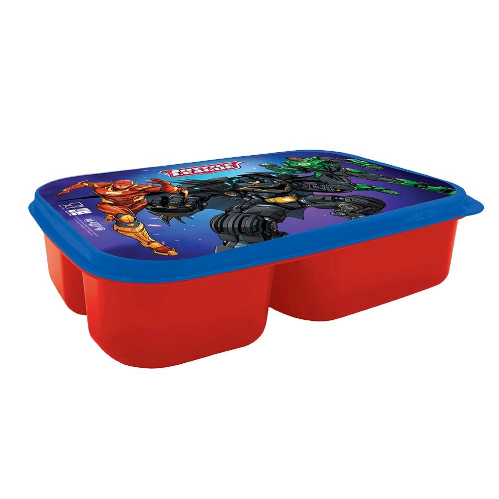 Justice League - 3 Compartments Lunch Box