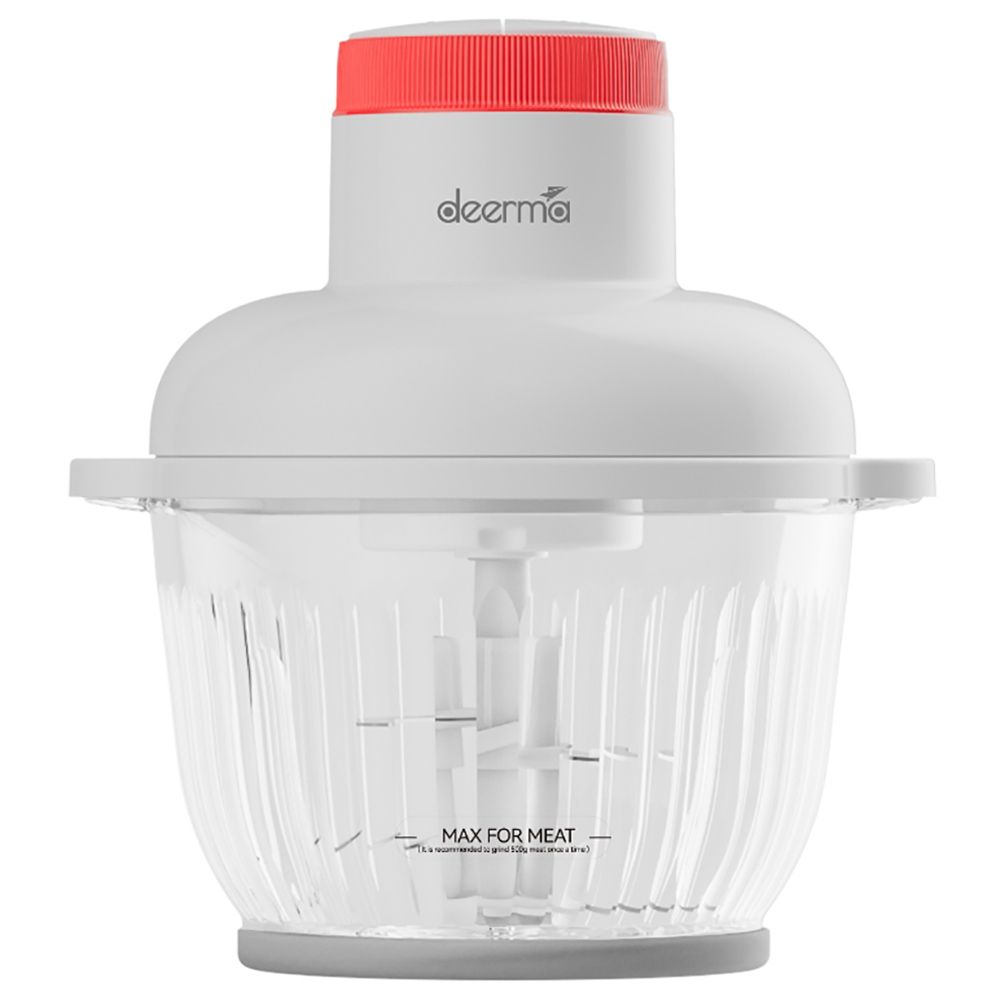 Deerma - Dual Speed Meat Grinder - White - 2L