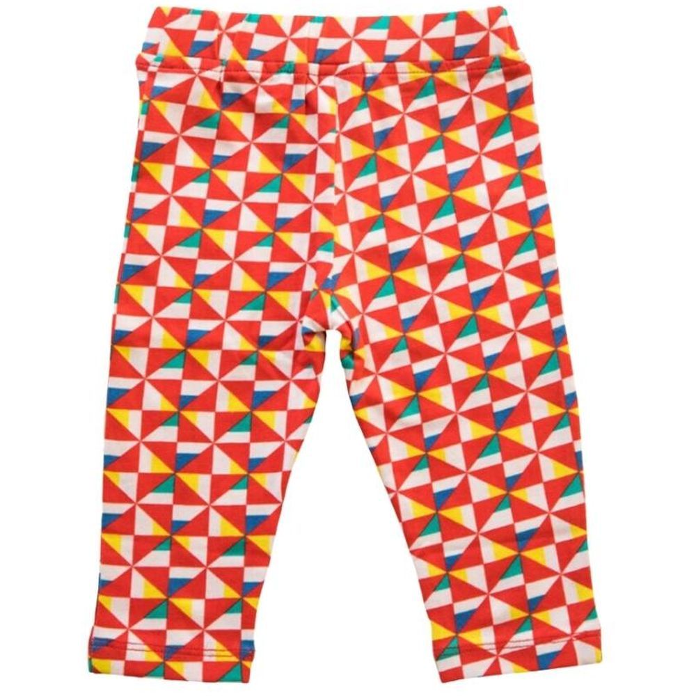 Ola Otter - Girl Leggings - Pinwheel Parade