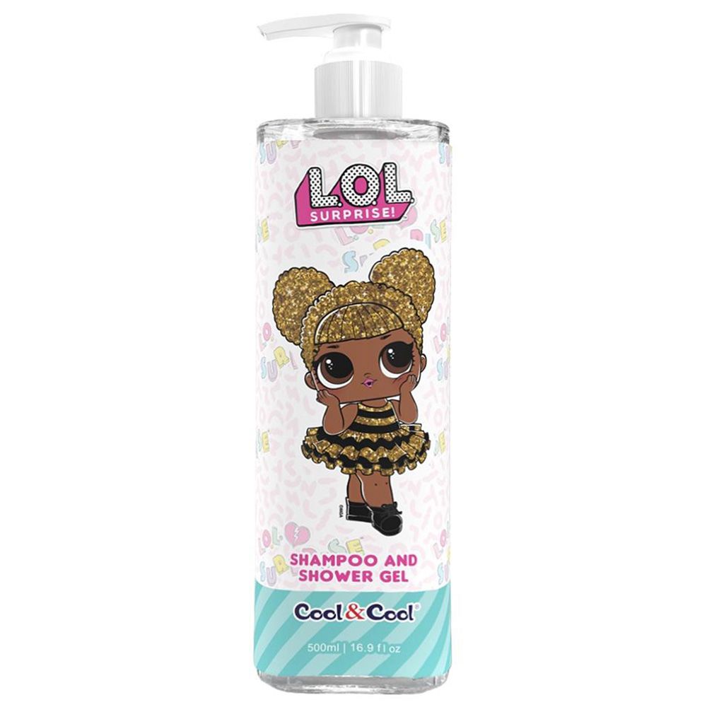 Cool & Cool - LOL Surprise Queen Bee Kids Shampoo And Shower Gel - 500ml