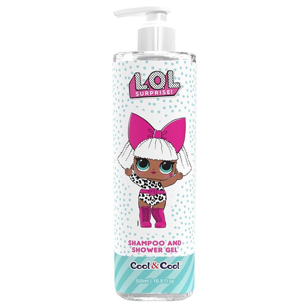 Cool & Cool - LOL Surprise Diva Kids Shampoo And Shower Gel - 500ml