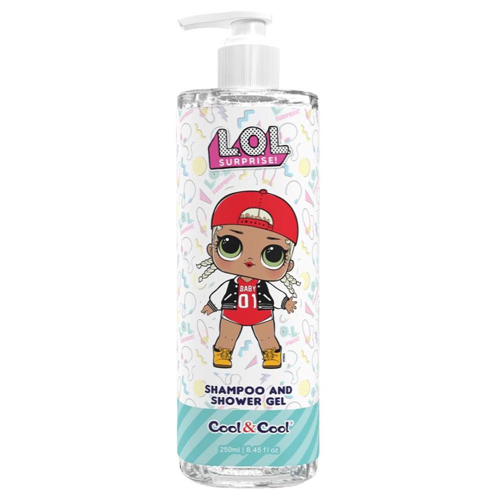 Cool & Cool - LOL Surprise MC Swag Kids Shampoo And Shower Gel - 250ml