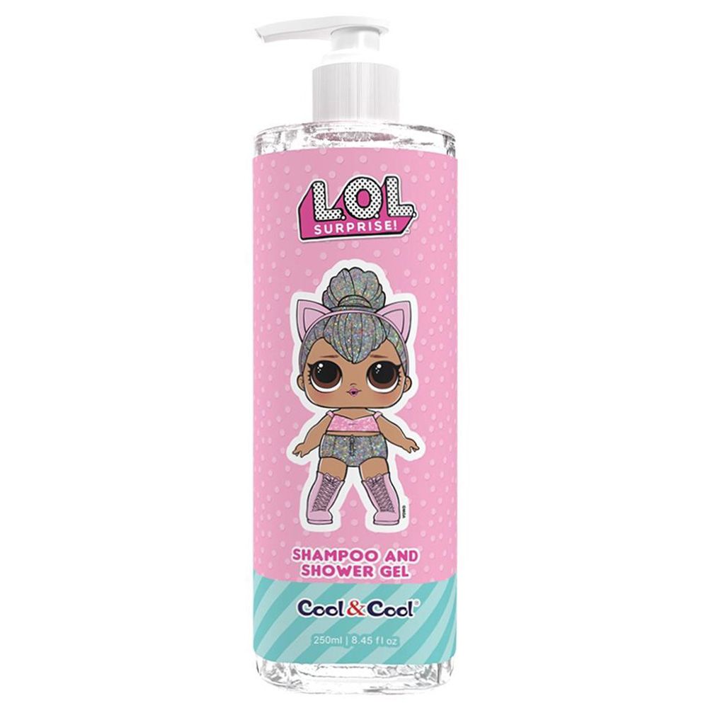 Cool & Cool - LOL Surprise Kitty Queen Kids Shampoo And Shower Gel - 250ml