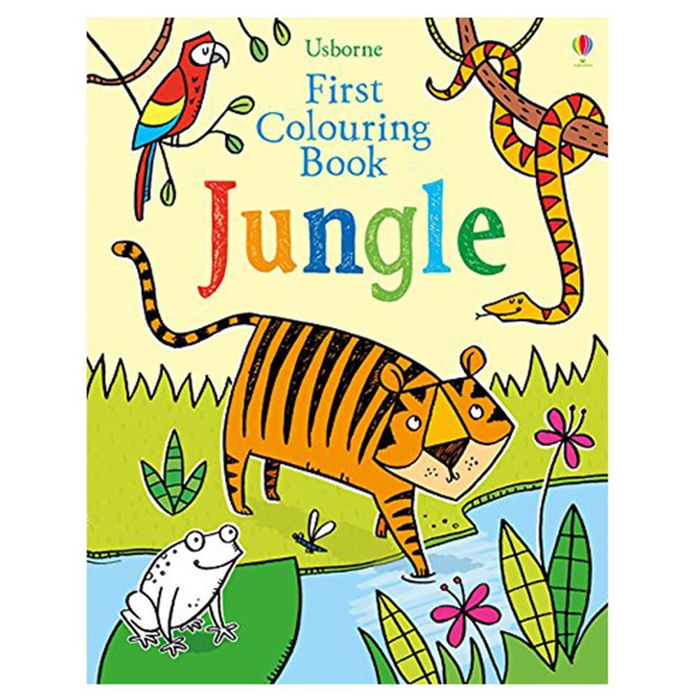 First Colouring Book Jungle