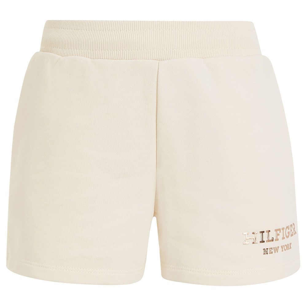 Tommy Hilfiger - Monotype Foil Shorts - Beige