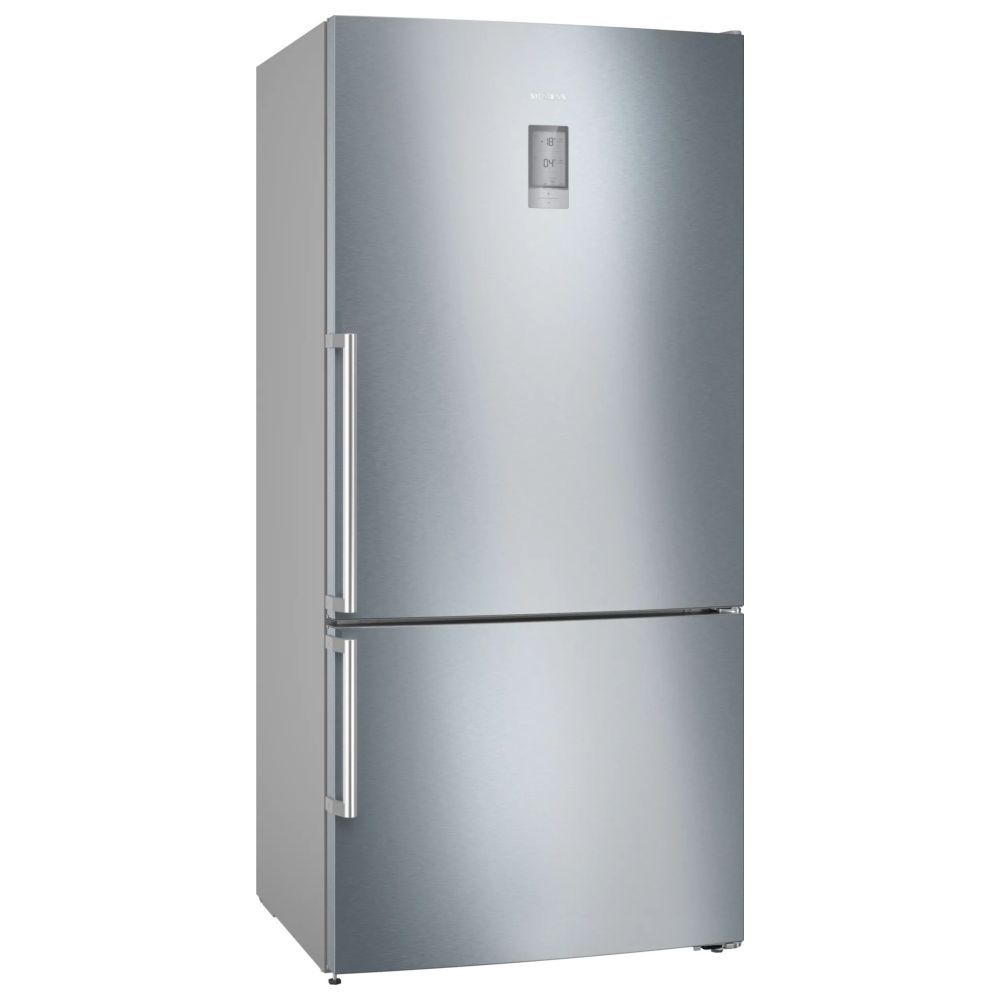 Siemens - Bottom Mount Freestanding Refrigerator - Silver - 641 L