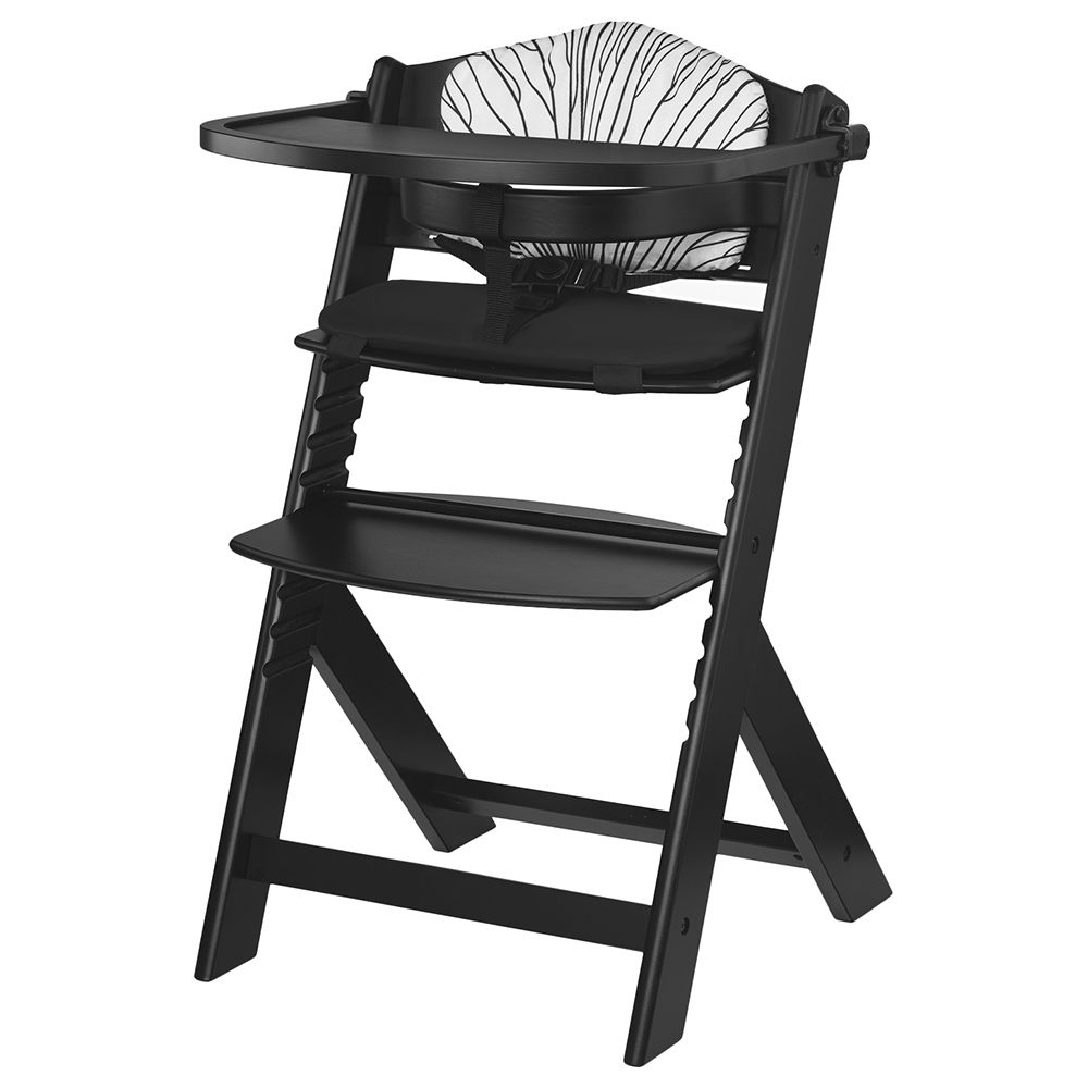 Kinderkraft - Enock Baby Highchair With Pillow - Black/White