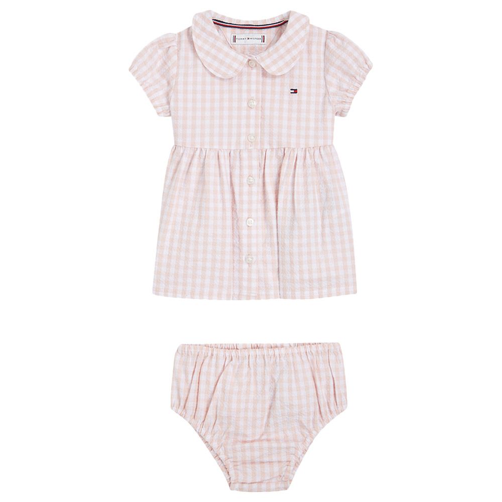 Tommy Hilfiger - Baby Gingham Dress And Brief