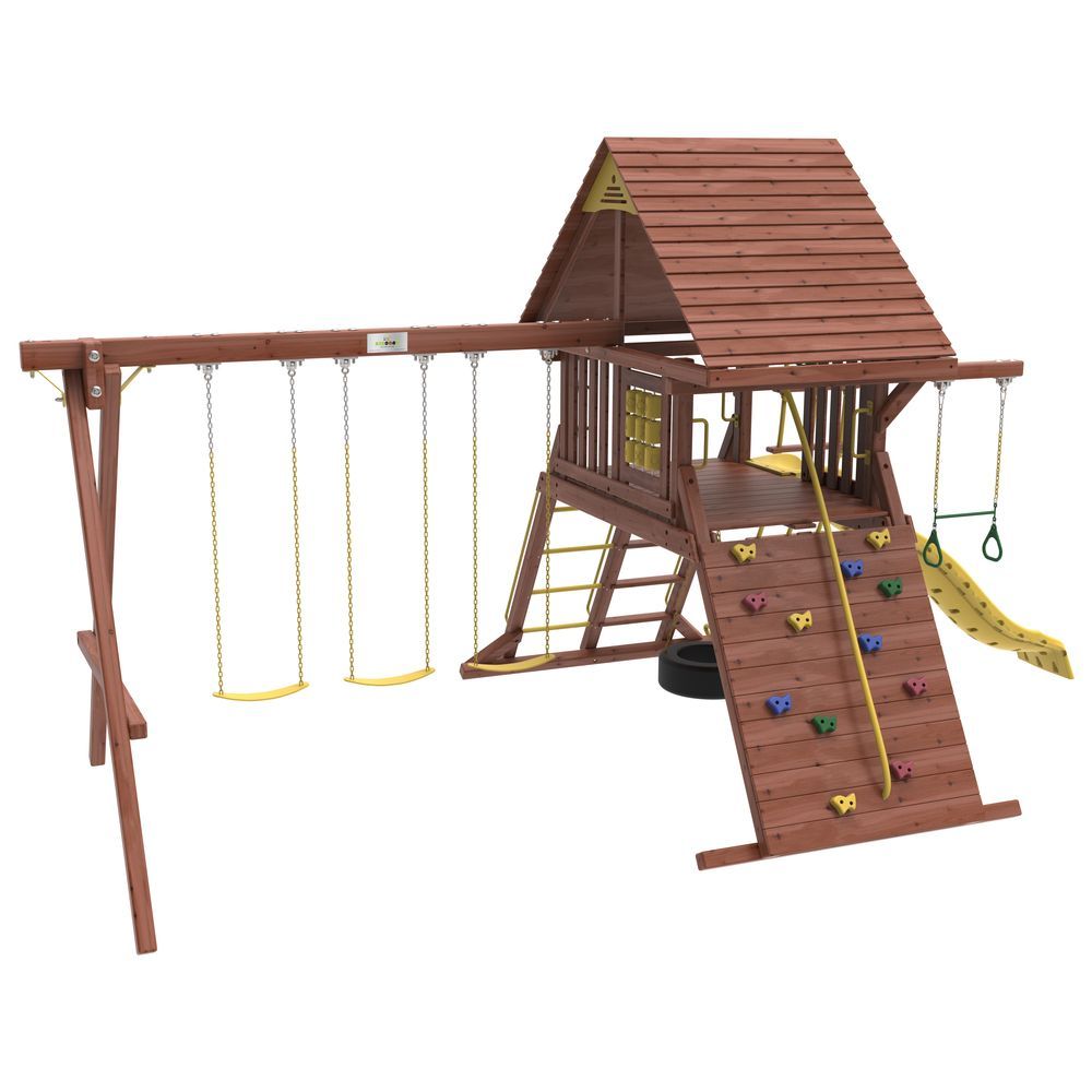 Kiddoro - Discovery Den Swing Set