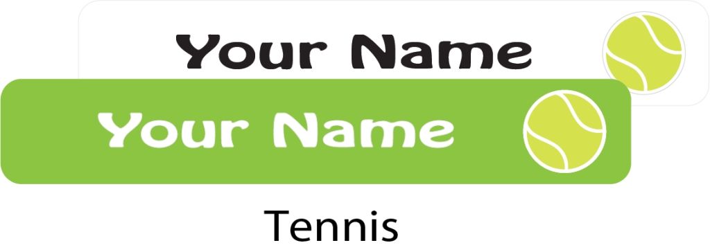 Ladybug - School Labels Tennis - Pack of 131