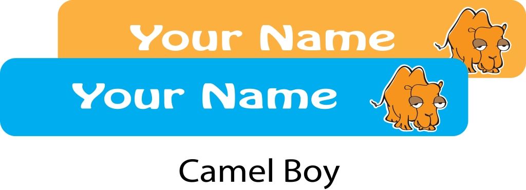 Ladybug - School Labels Camel Boy - Pack of 131