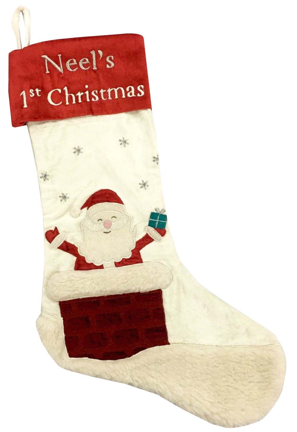 Little West Street - Personalised Christmas Night Stocking