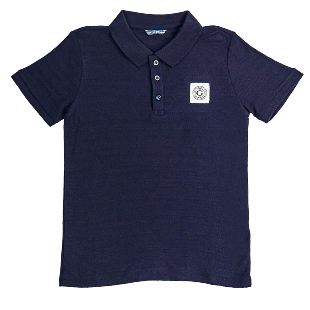 Navy blue guess shirt deals