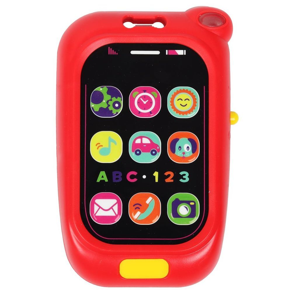 Little Angel - Baby Musical Intelligent Phone Toy - Red