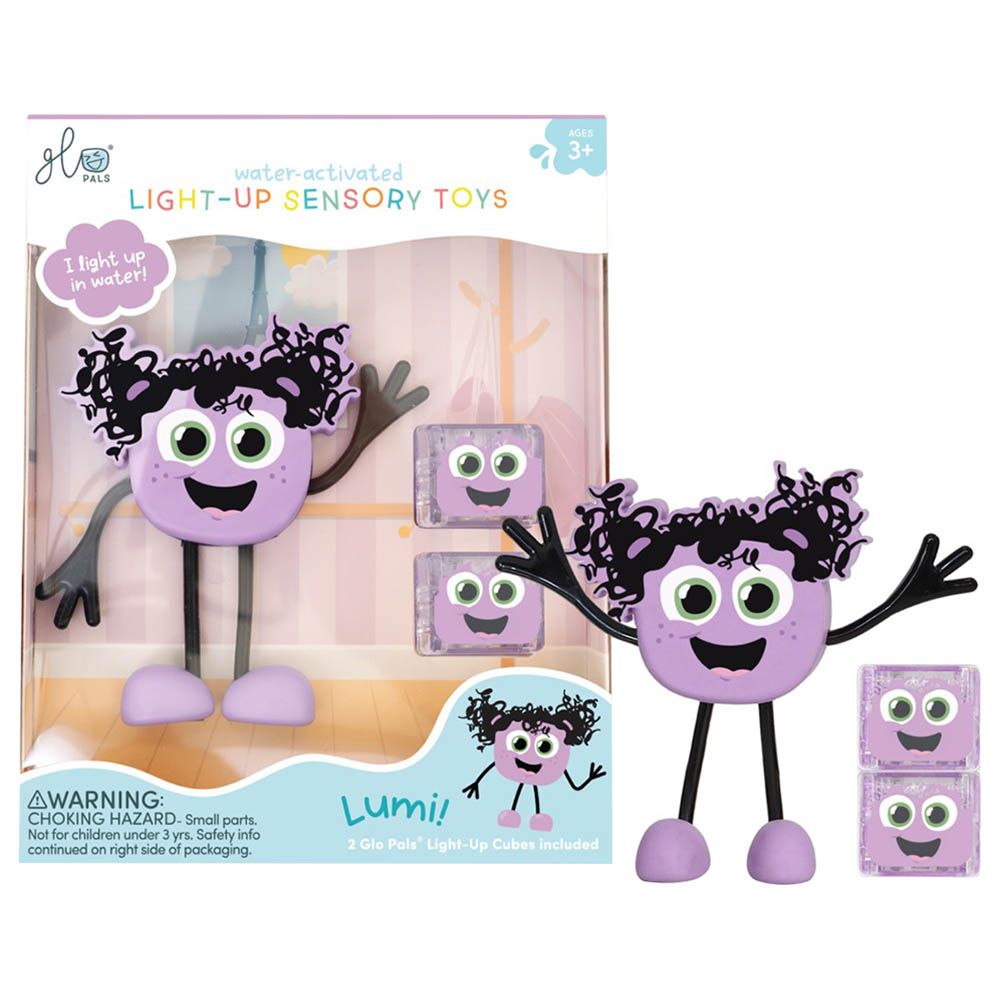 Glo Pals - Character & Light Up Bath Toys - Lumi