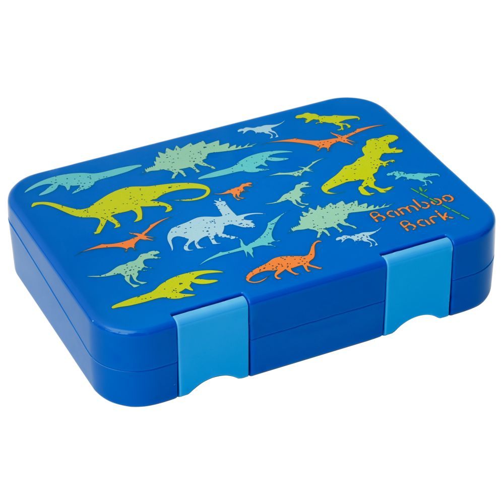 Bamboo Bark - 4/6 Compartment Lunch Box - Dinosaur