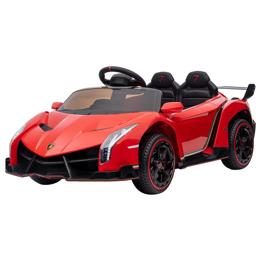 Lovely Baby - Lamborghini Veneno Ride-On Car - Red