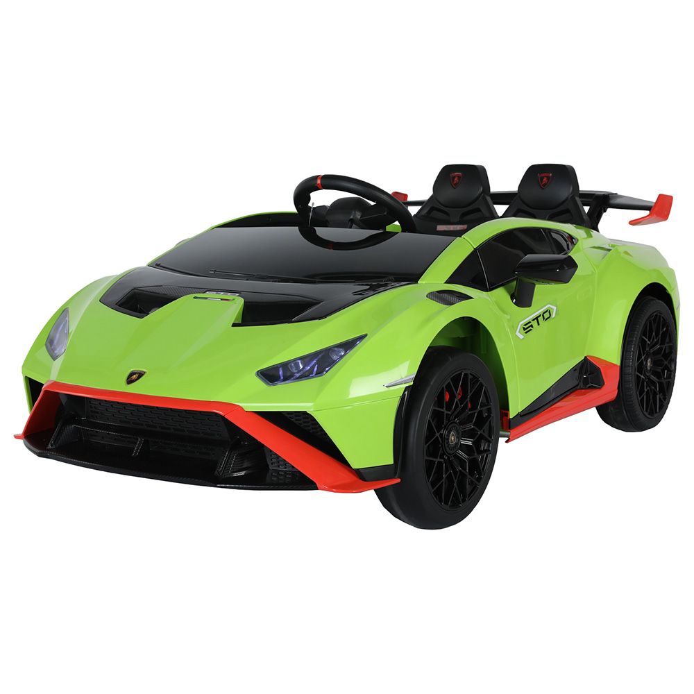 Lovely Baby - Lamborghini Huracan STO Ride-On Car - Green