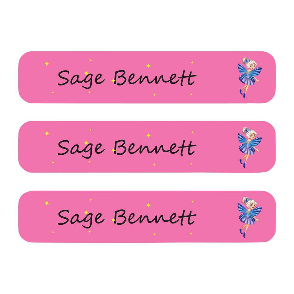 Ladybug Labels - Personalized Waterproof Labels - Little Fairy - 111pcs