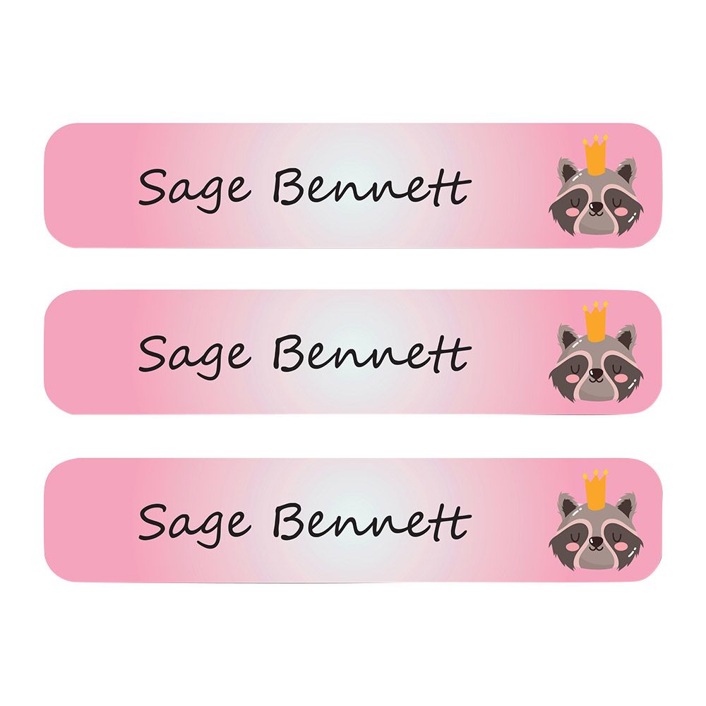 Ladybug Labels - Personalized Waterproof Labels - Bee And Bear - 111pcs