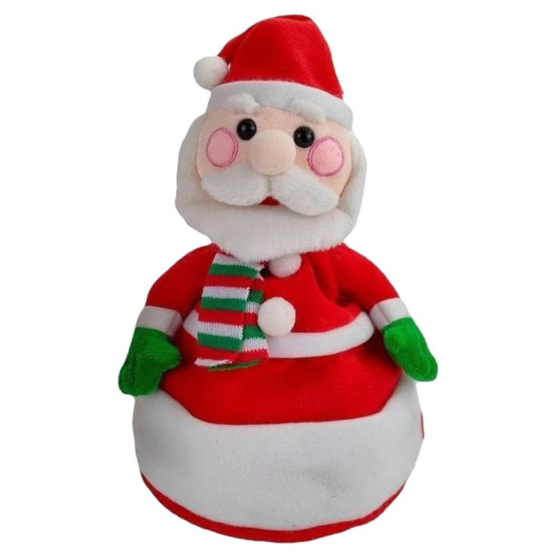 Brain Giggles - Led Christmas Musical Santa w/ Hat